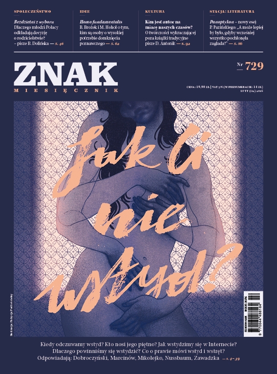 Miesięcznik „ZNAK”, luty 2016, nr 729