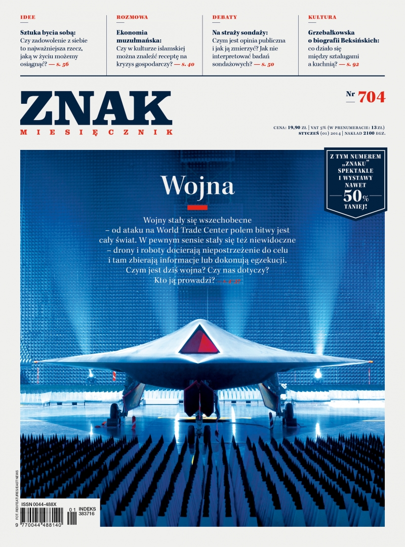 Miesięcznik „ZNAK”, styczeń 2014, nr 704