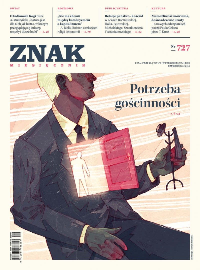Miesięcznik „Znak", grudzień 2015, nr 727